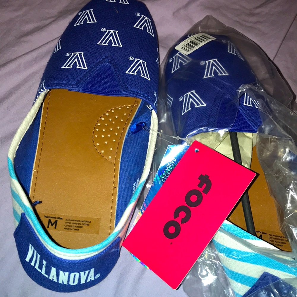 Brand new with tags slip on sneakers from the VILLANOVA